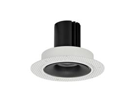 DM202178  Bolor T 12 Tridonic Powered 12W 4000K 1200lm 24° CRI>90 LED Engine White/Black Trimless Fixed Recessed Spotlight, IP20